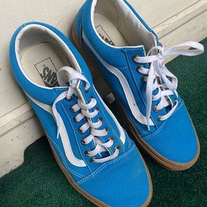 Vans Old Skool Blue Gum Skate Shoes Mens 10.5